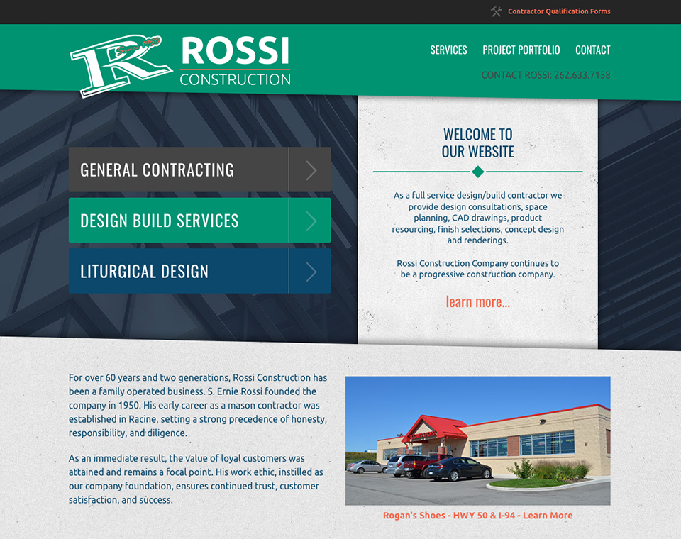 Rossi Construction Company, Inc. - Home Page