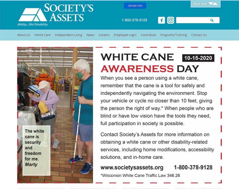 Society's Assets Home Page