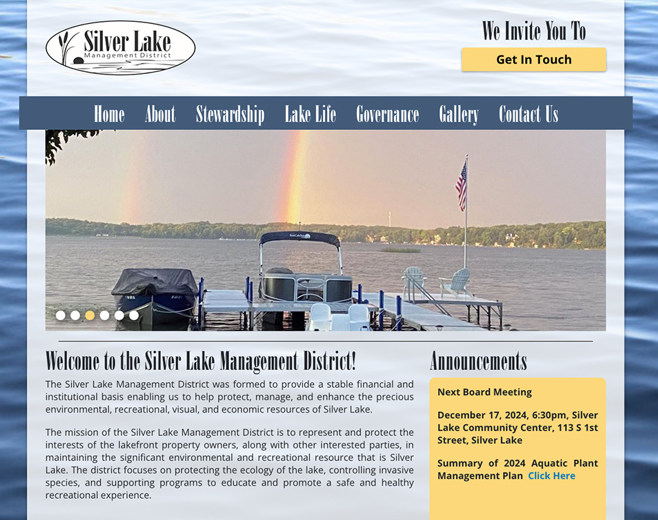 Silver Lake Management District - Home