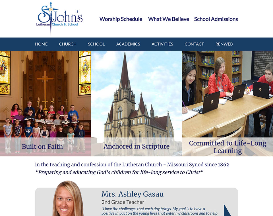 St John's Home Page