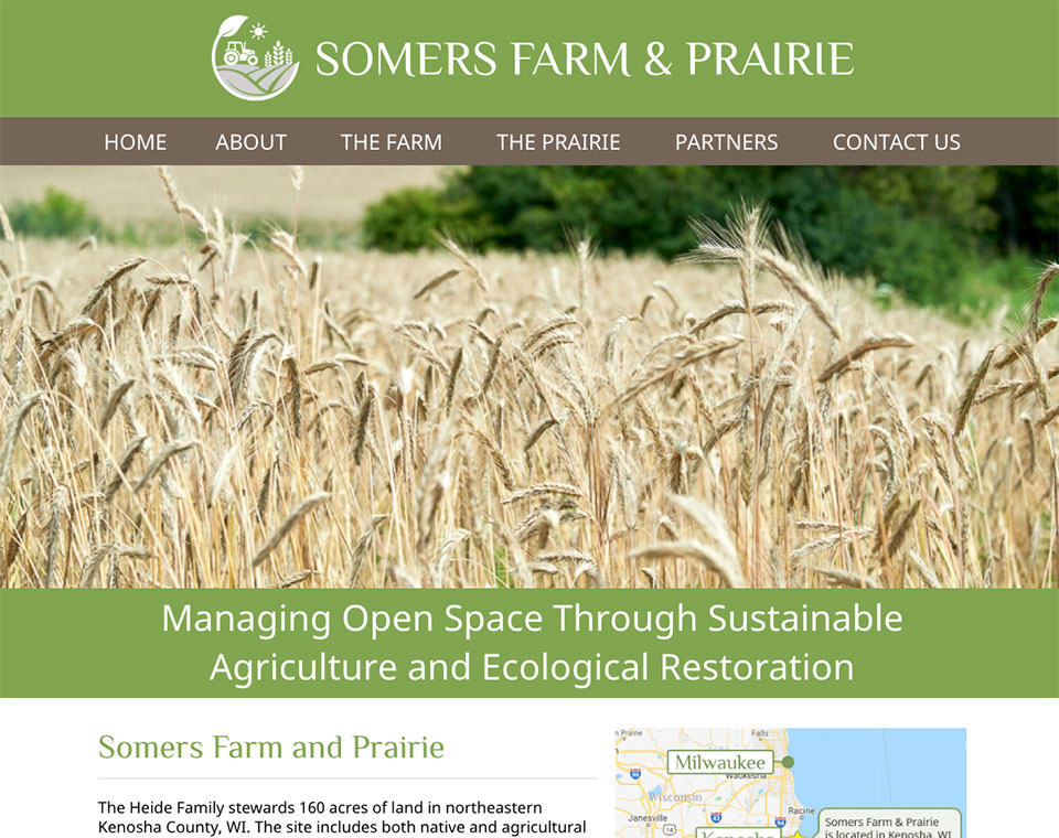 Somers Farm & Prairie Home Page