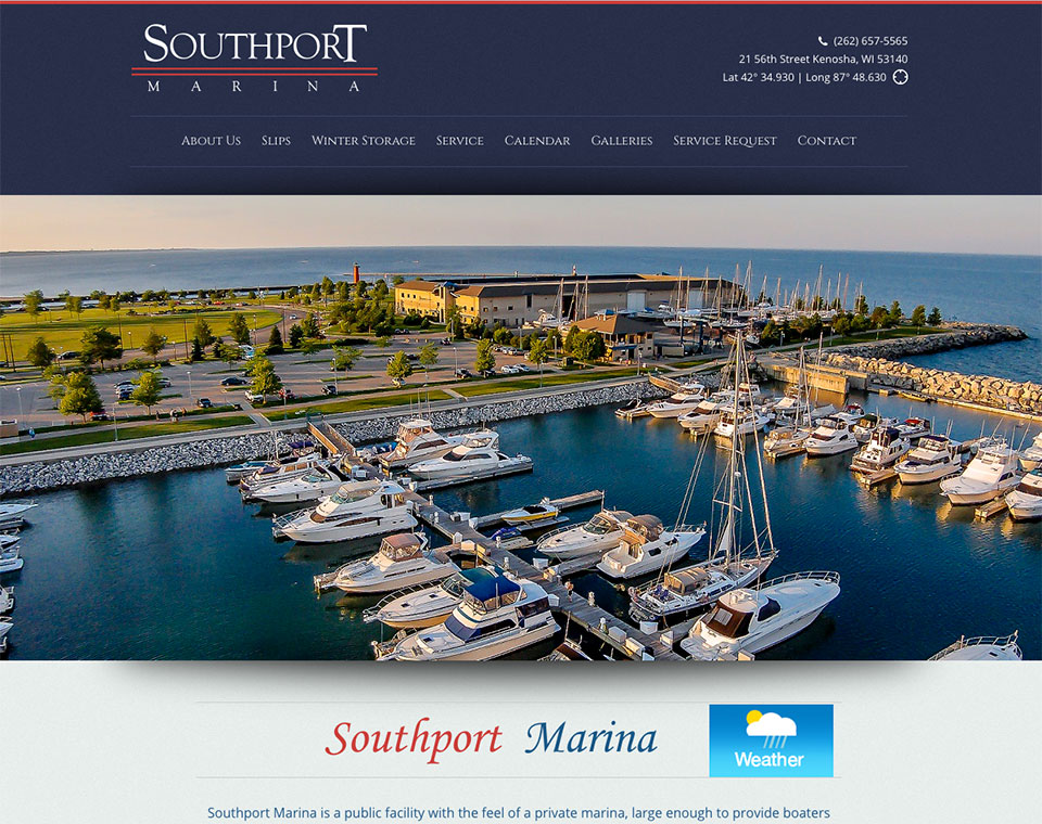 Southport Marina Home Page