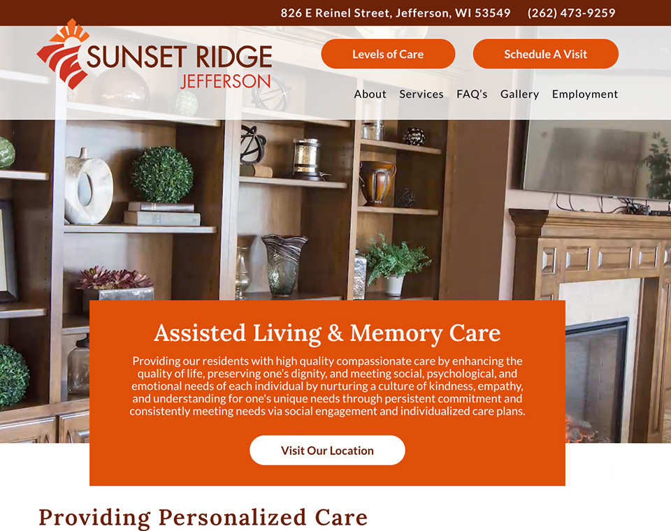 Sunset Ridge Jefferson - Home Page