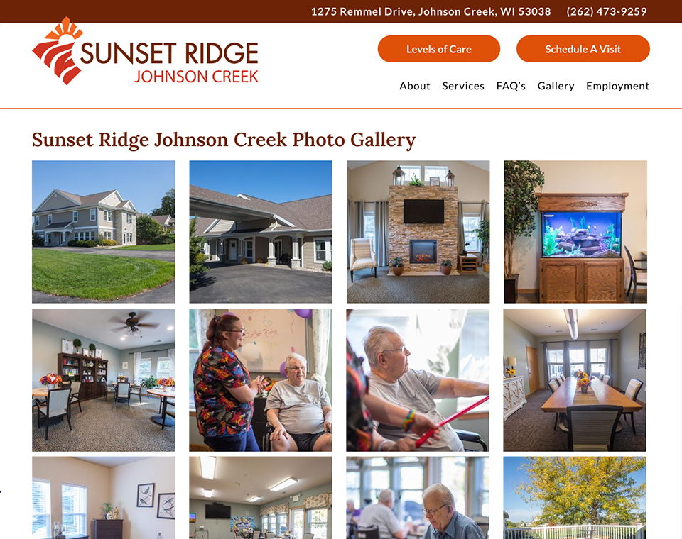 Sunset Ridge Johnson Creek - Gallery Page