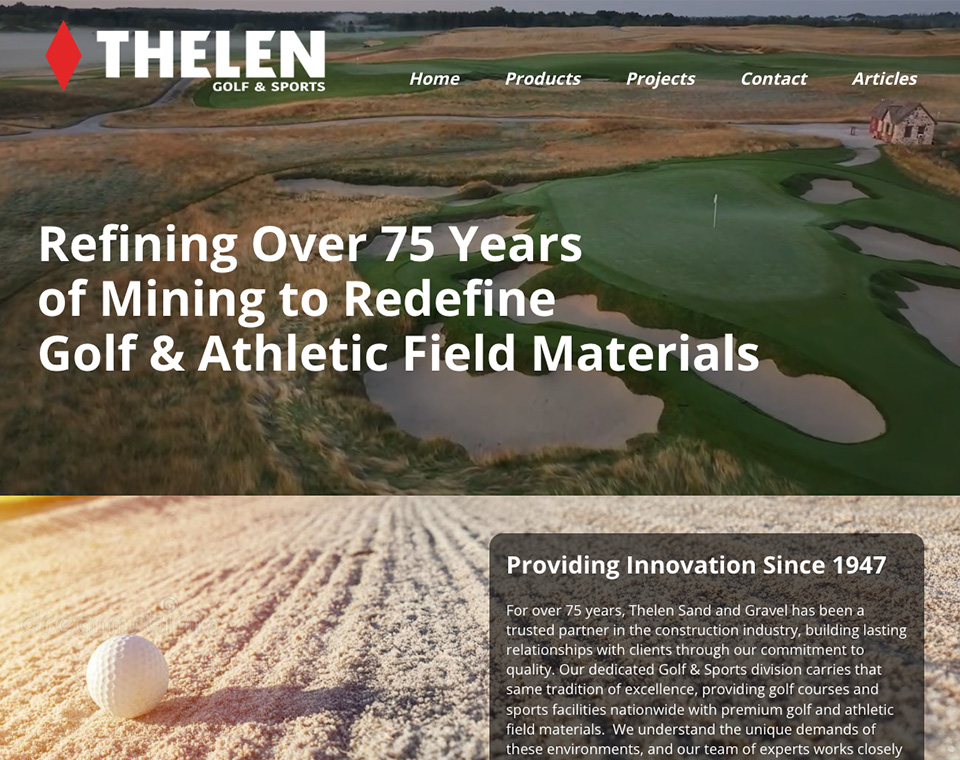 Thelen Golf & Sports Home Page