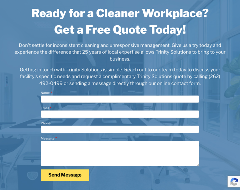 Trinity Solutions Contact