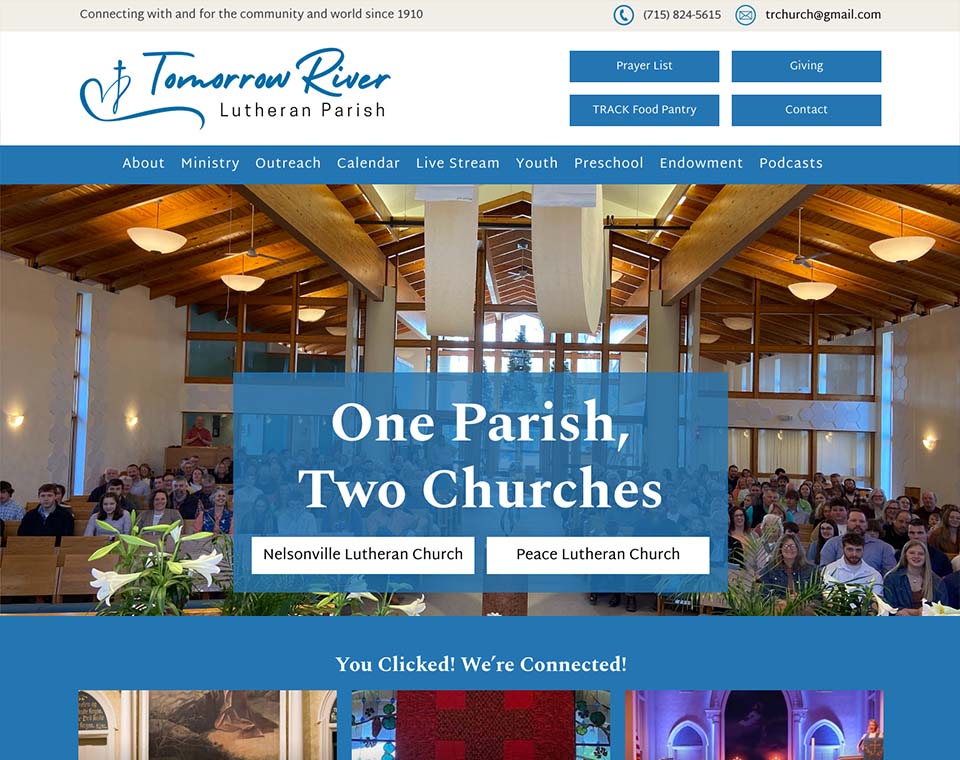 Tomorrow River Parish - Home Page