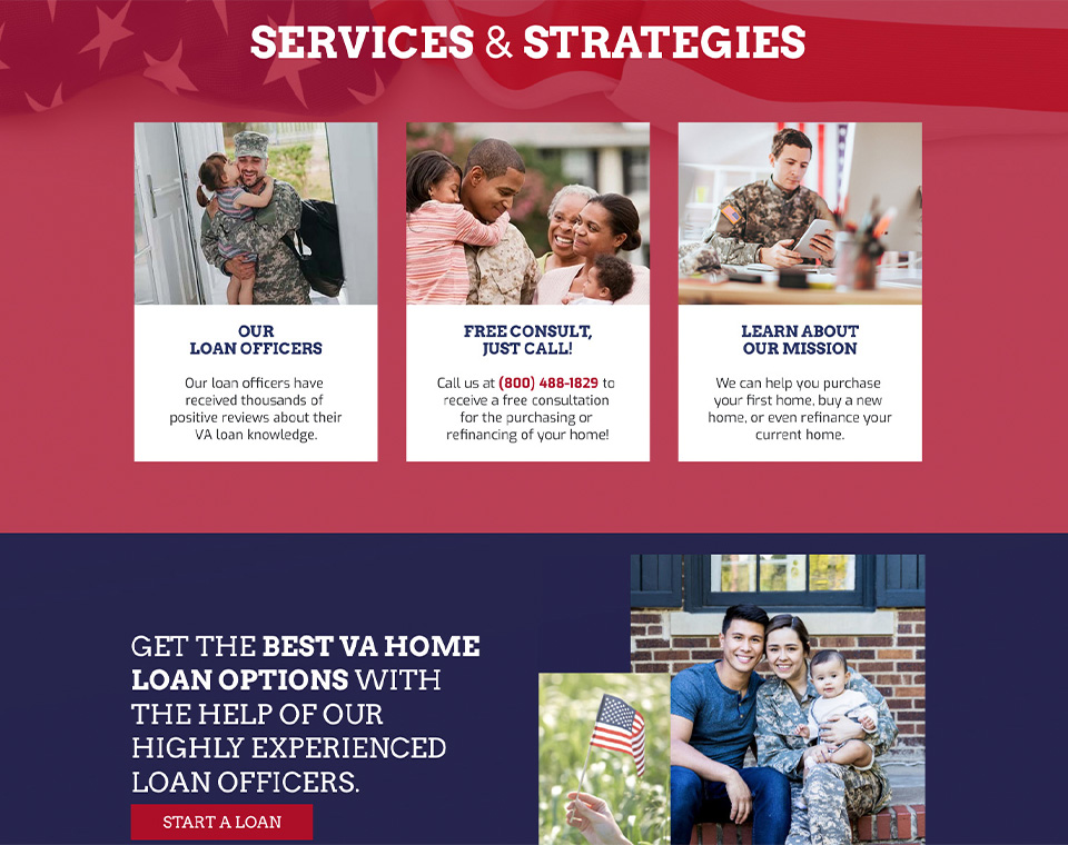 Veterans America Team Page