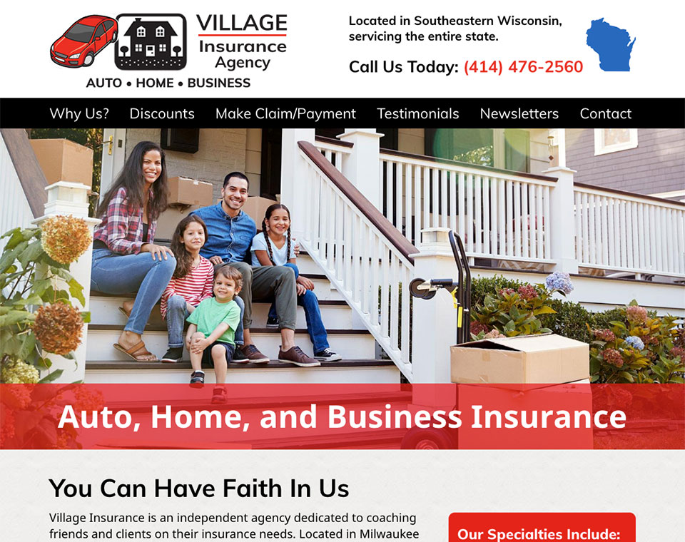 Village Insurance Home Page