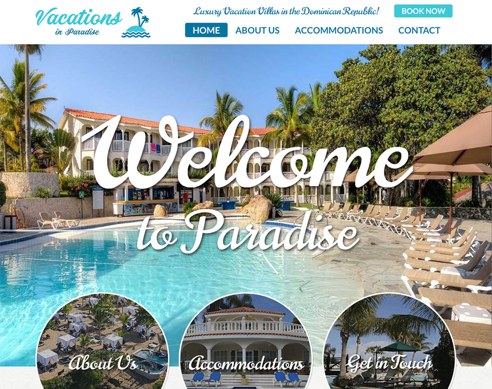 Vacations in Paradise Home Page