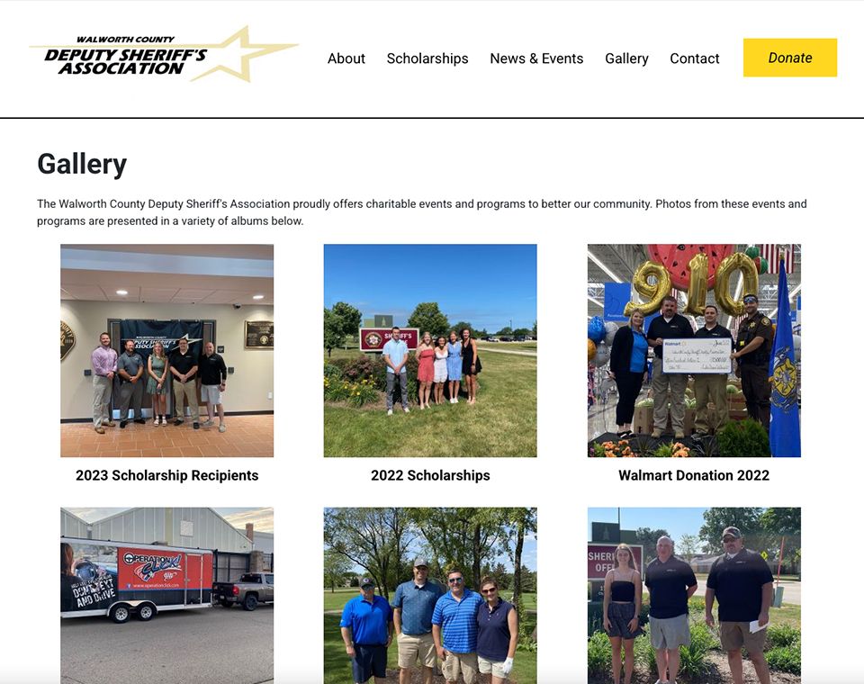 WCDSA Board Gallery Page