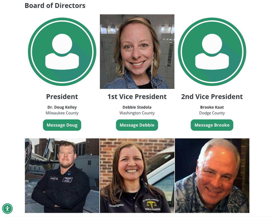 Wisconsin Coroners and Medical Examiners Association About Page