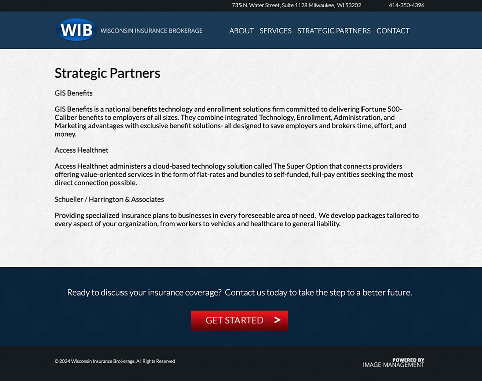 Wisconsin Insurance Brokerage - Partners