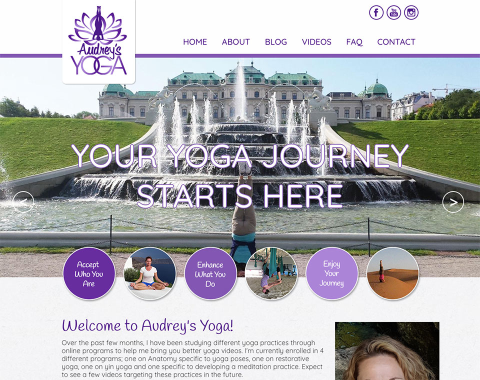 Audrey's Yoga Home Page