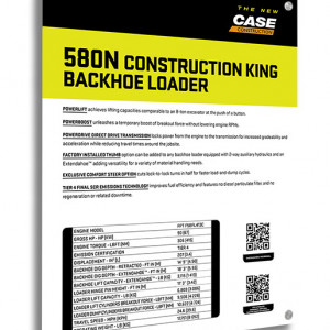 Case Construction Trade Show Graphic