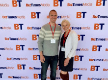 Image Management's Nathan and Paige Wood at BizExpo in Milwaukee 2024