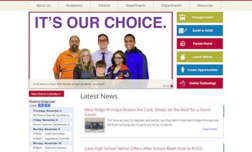 School District Website