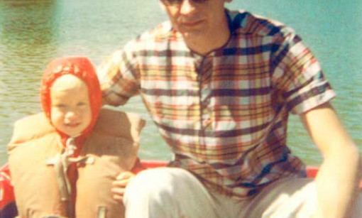 Kevin &amp; His Dad - Aug 1965